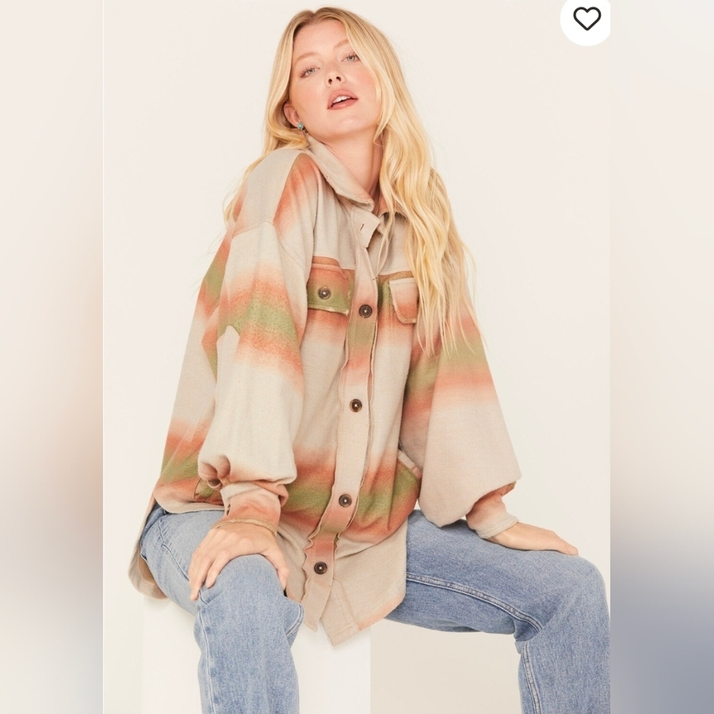 NWT Free People Ruby Shaket Marzipan M - Picture 2 of 14